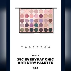 MORPHE 35C EVERYDAY CHIC ARTISTRY PALETTE